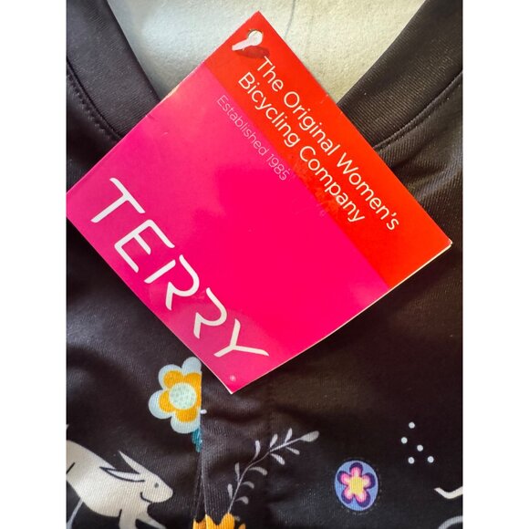 Terry Henley Jersey Women’s Size Small Cycling Black Forest Top NWT - Picture 9 of 12